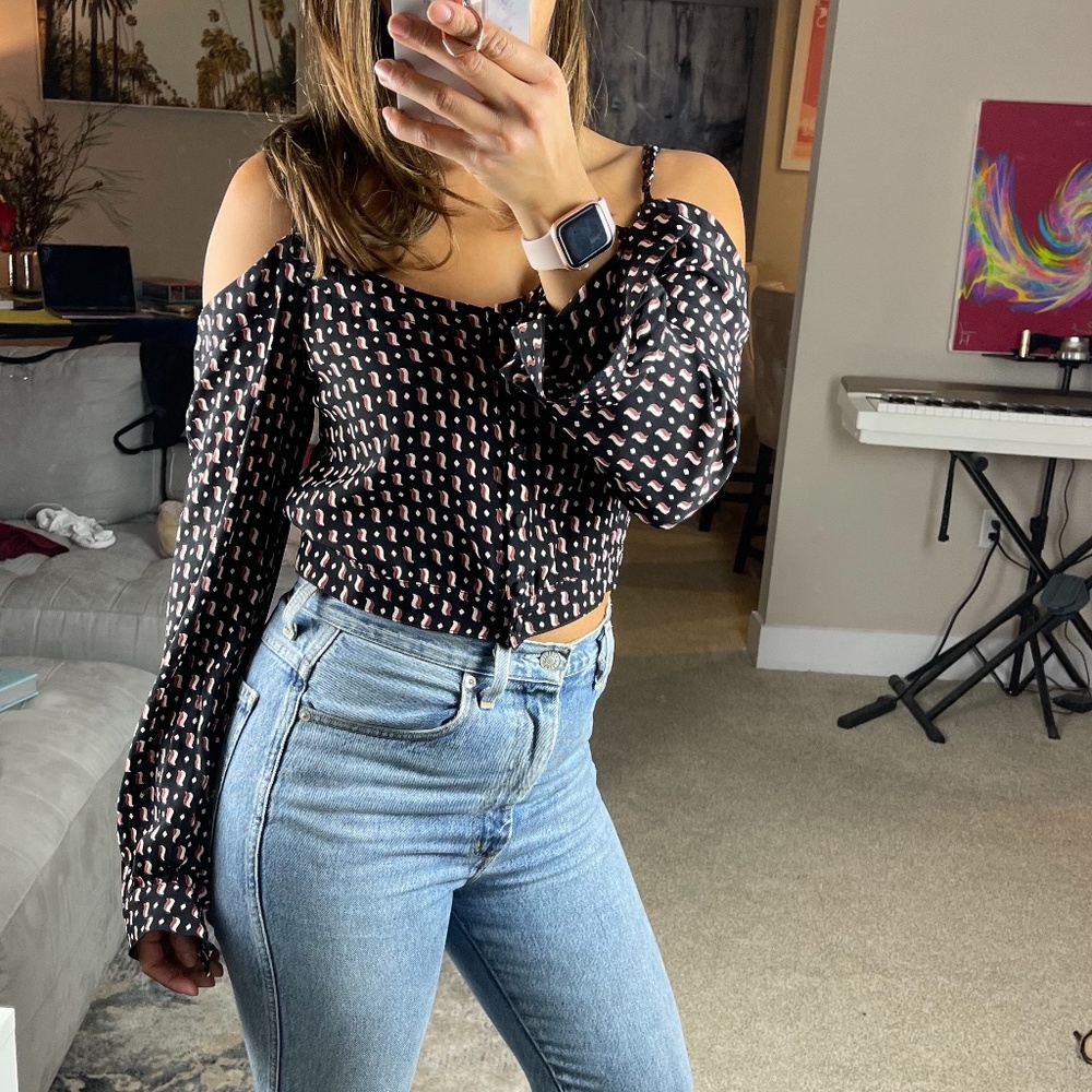Flynn Skye off the shoulder top